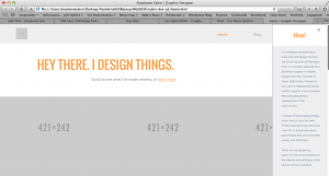 Website on WordPress